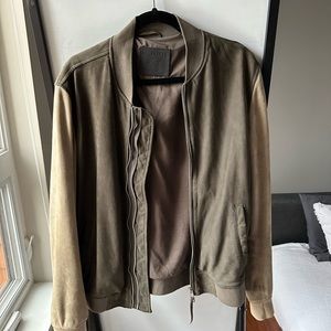 ALLSAINTS suede leather jacket